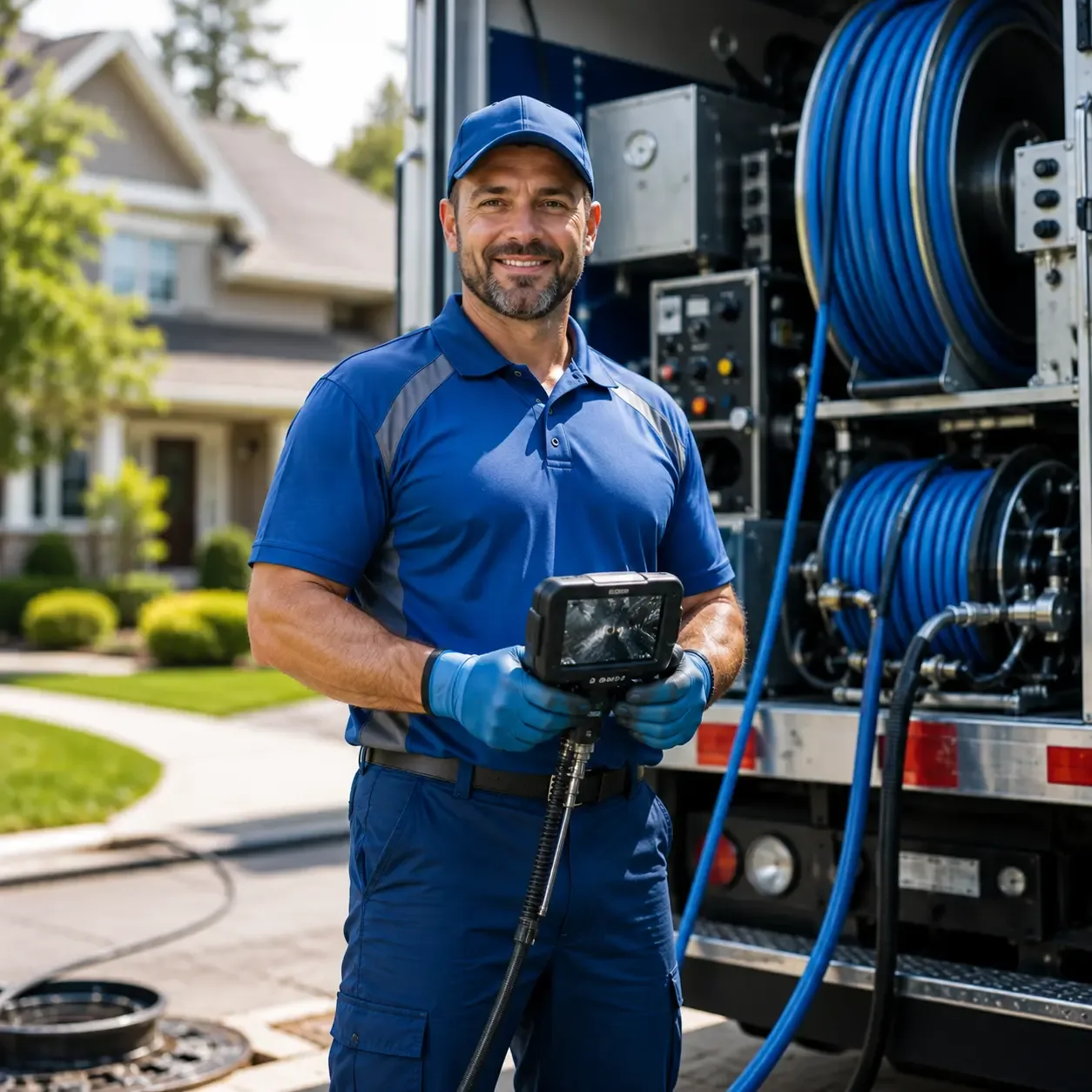 Local outdoor drain cleaning specialists in Cisco, TX